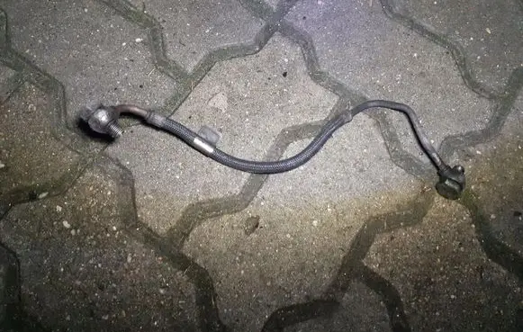 Ford Transit Turbo turbocharger oiling pipe/hose 