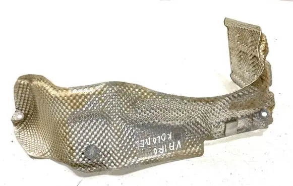 Heat shield in engine bay