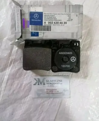 Mercedes-Benz E W210 Brake pads (rear) A0024204620