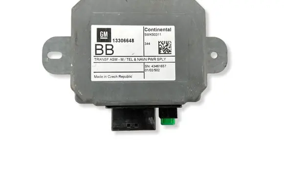 Opel Meriva B GPS navigation control unit/module 5WK50311 43461657 13306648