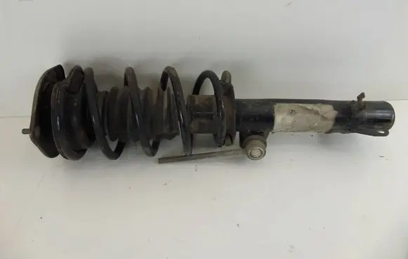 Front shock absorber with coil spring