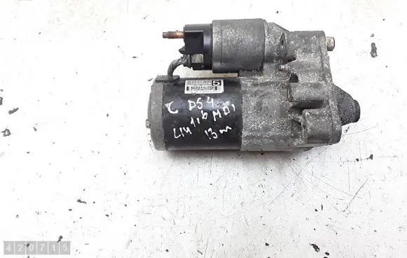 Citroen DS4 Starter motor 9801667780