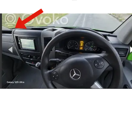 Mercedes-Benz Sprinter W906 Side speaker trim/cover A9066890008