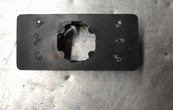 Jaguar XJ X351 Front parking sensor holder (PDC) 8X2315K872A