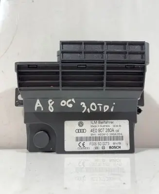 Audi A8 S8 D3 4E Power management control unit 4E0907280A F005S00073 4E0910280A