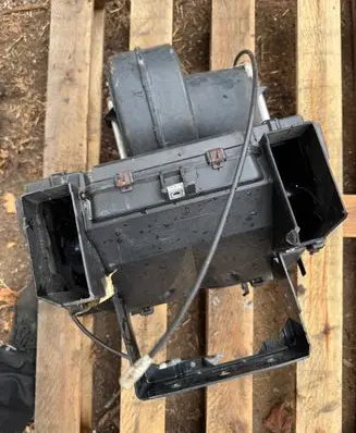 Interior heater climate box assembly