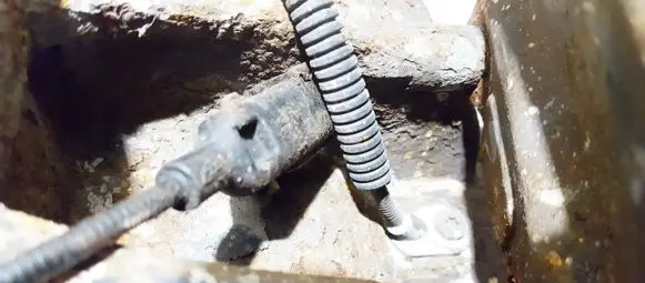 ABS brake wheel speed sensor