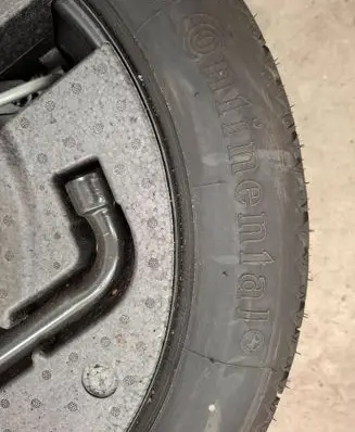 Volvo S80 R17 spare wheel 