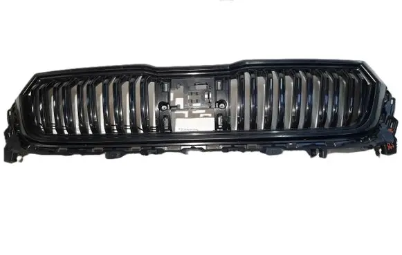 Skoda Kodiaq Front bumper upper radiator grill
