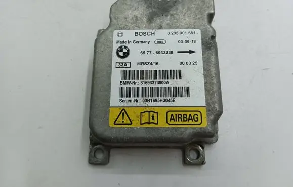 BMW X5 E53 Airbag control unit/module 6933238 0285001681 31693323800A