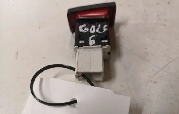 Volkswagen Golf VI Hazard light switch 5K0953509A