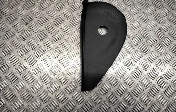 Dashboard side end trim
