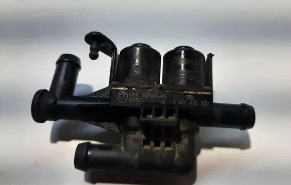 Coolant heater control valve