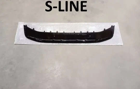 Audi A4 S4 B9 8W Front bumper splitter molding 8WD807717B