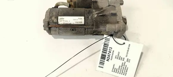 Peugeot 508 II Starter motor 9654561480