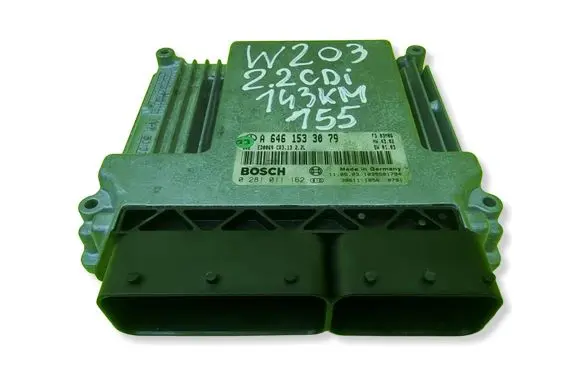 Mercedes-Benz C W203 Engine control unit/module A6461533079 0281011162 1039S01794