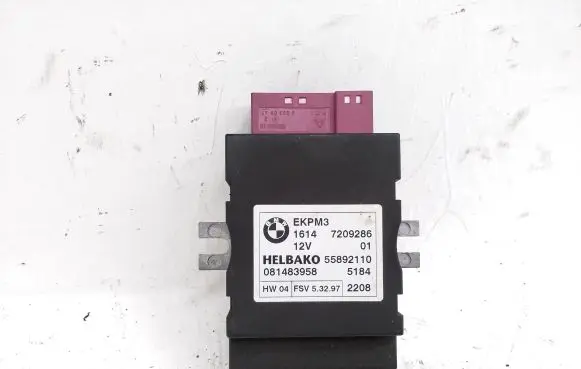 BMW X5 E70 Fuel injection pump control unit/module 7209286