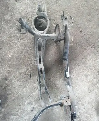 Volkswagen Golf VI Rear subframe 228233232 1K0500049FD 1K0505315BM