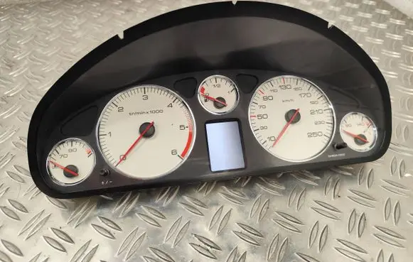 Peugeot 407 Speedometer (instrument cluster) 9658138580 A2C53119649 119649005448