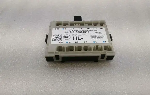 Mercedes-Benz S W222 Door control unit/module A2139001518
