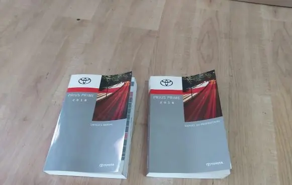 Toyota Prius Prime User manual 