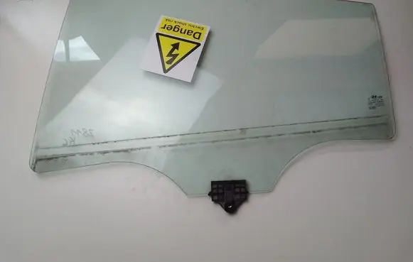 Hyundai Ioniq Rear door window glass 83410G2010