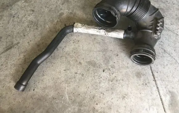 Mercedes-Benz SLK R172 Turbo air intake inlet pipe/hose A6510940797 A6510900337 446286630