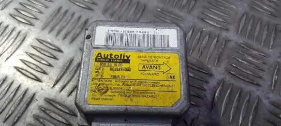 Peugeot 206 Airbag control unit/module 9636894080 550541500