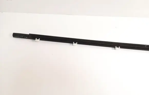 Front door glass trim molding