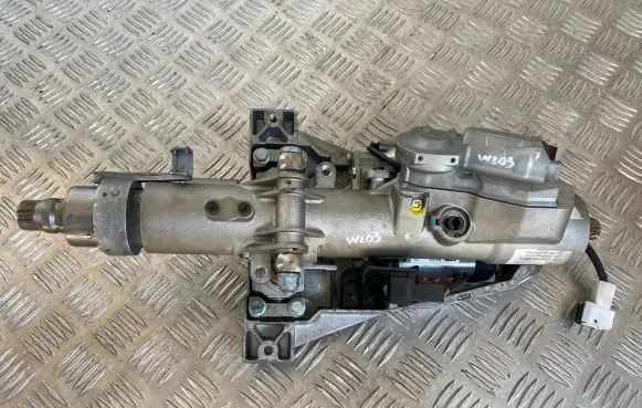 Steering wheel axle set