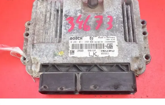 Opel Astra H Engine control unit/module ECU 12992628