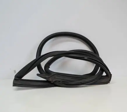 Rubber seal rear door