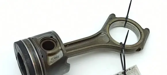 Piston with connecting rod