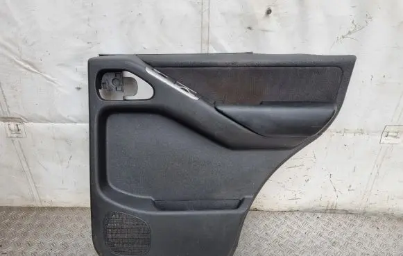 Rear door card panel trim