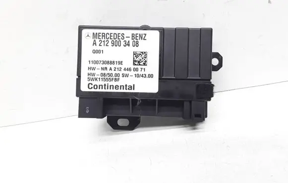 Mercedes-Benz E W212 Fuel injection pump control unit/module A2129003408 5WK11555FBF A2124460071