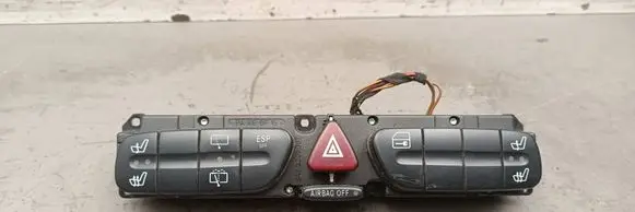 Mercedes-Benz C W203 Hazard light switch 3306410200 11070794001