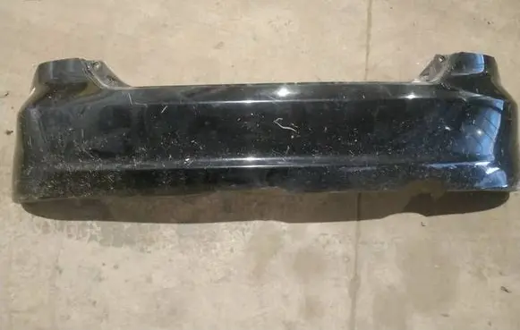 Honda FR-V Rear bumper juodas
