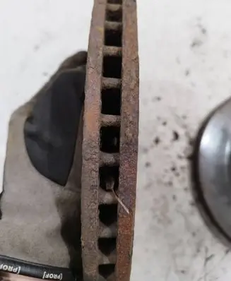 Nissan Qashqai Front brake disc