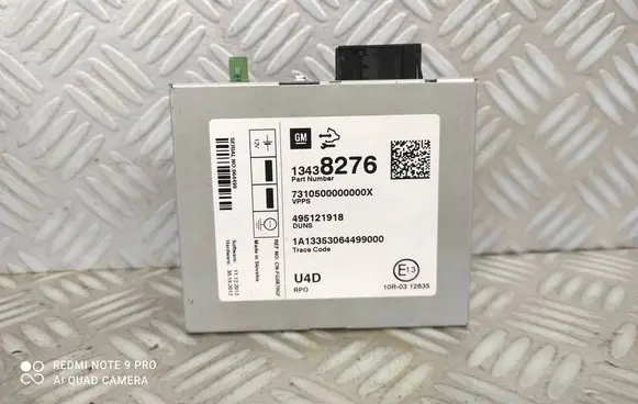 Opel Astra J Other control units/modules 13438276 7310500000000X 495121918