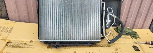 Peugeot 206 Radiator support slam panel 131313