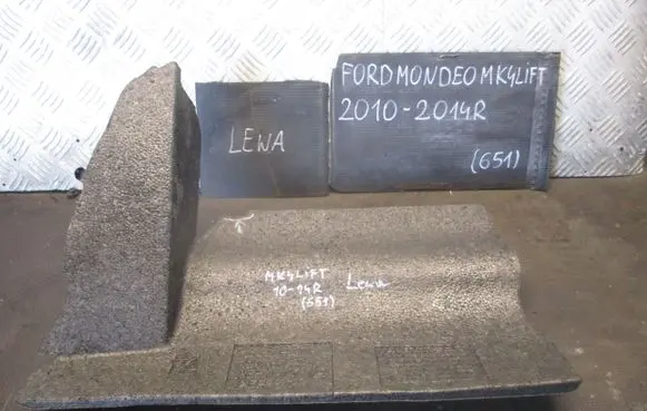 Ford Mondeo MK IV Front sound insulation 