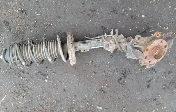 Opel Corsa D Front shock absorber/damper 13214354 EP27381