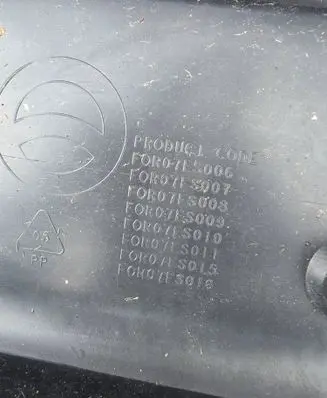 Ford Escort Rear bumper FOR07ES006