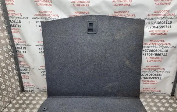 Audi A4 S4 B8 8K Trunk/boot floor carpet liner 8T0863463