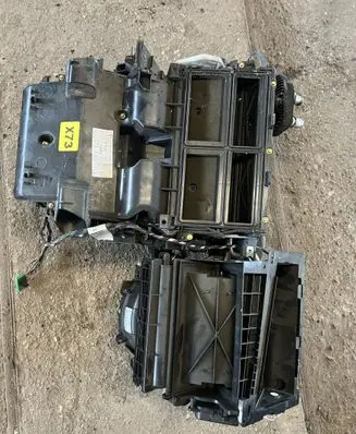 Interior heater climate box assembly