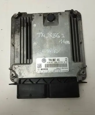 Volkswagen Touareg II Engine control unit/module 7P0907401 0281016594