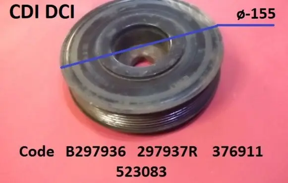 Crankshaft pulley