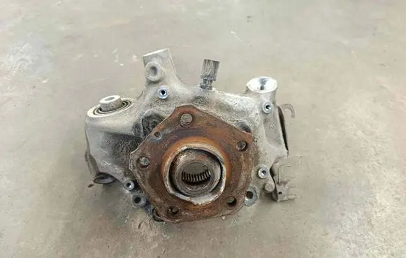 Audi Q7 4M Rear wheel hub spindle/knuckle 4M0505432P 3280710 020315