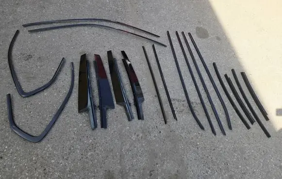 BMW X5 F15 Door card panel trim set 
