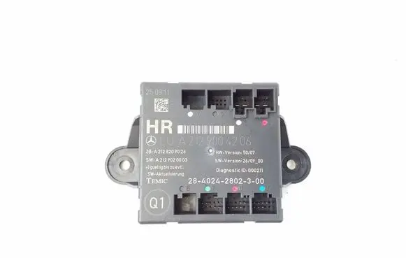Mercedes-Benz C W204 Door control unit/module A2129004206